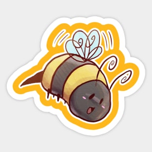 Chubby Bumblebee Sticker